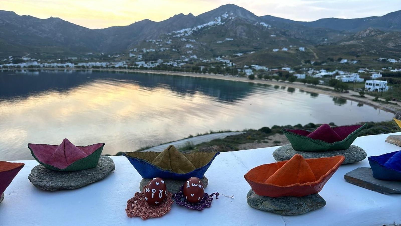 Amfitriti Serifos リバディオン エクステリア 写真